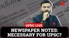 UPSC LIVE: Mastering Smart Newspaper Reading For UPSC 2026 | Manas Srivastava