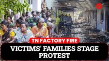 Tamil Nadu Factory Fire: Families Of Those Who Died In The Explosion Staged Protest