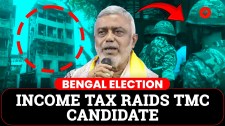 IT Dept raids TMC’s Rashbehari candidate Debasish Kumar’s Residence | Bengal Election 2026