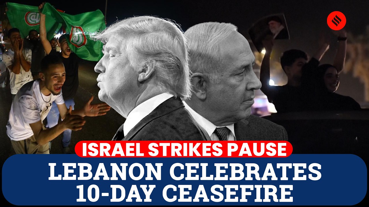Israel Lebanon Ceasefire: Explosions & Fireworks As Lebanon Celebrates 10-Day Truce With Israel