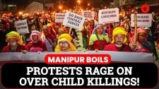 Justice for Two Kids: Statewide Shutdown Grips Manipur | Manipur Protests | Manipur Violence