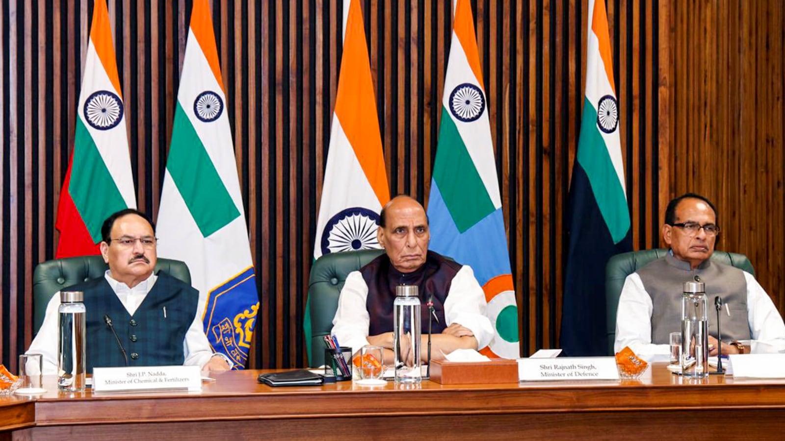 Rajnath chairs third IGoM meet, discusses energy prices, food safety measures