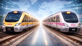 BEML, DMRC MoU focuses on expanding global collaboration in metro rail projects (Image generated using AI)