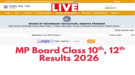 MP Board Result 2026, MP Board 10th Result 2026, MPBSE Result 2026, MP Board12th Result 2026