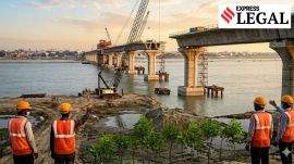ngt ganga bridge work flagged