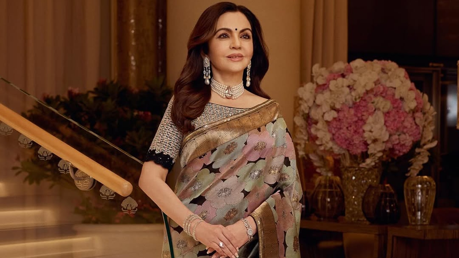 A 24-month weave and a 5-month creation: The making of Nita Ambani’s saris