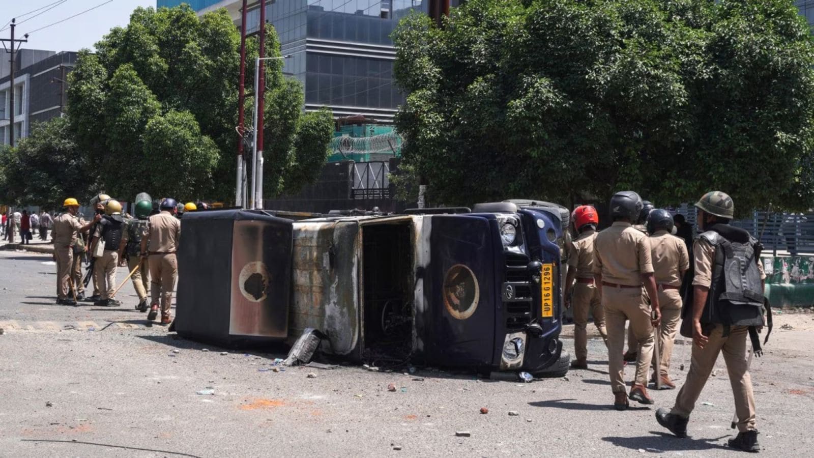 Noida DM issues strict warning to contractors after violent worker protests, flags licence action