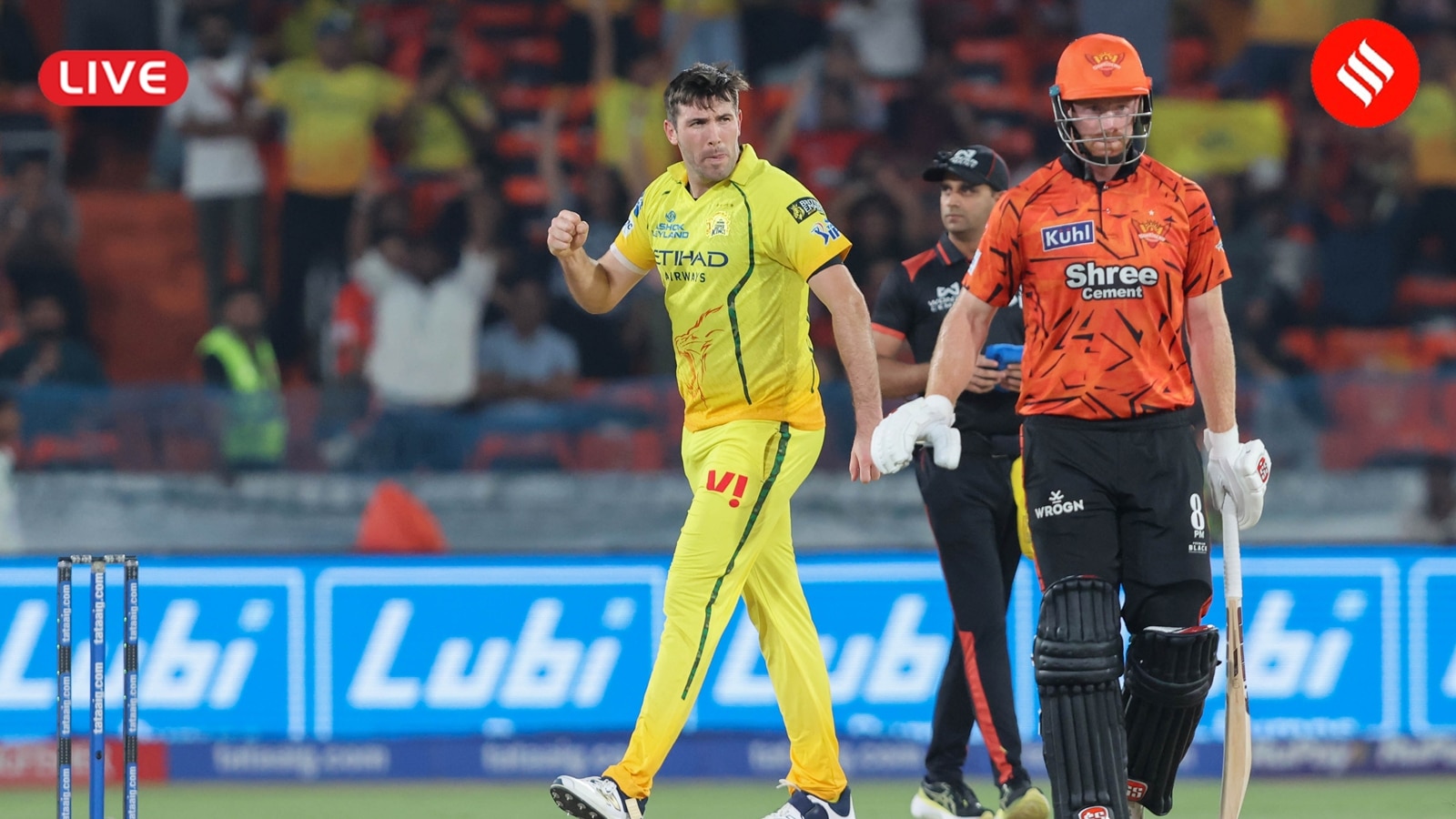 SRH vs CSK IPL 2026 LIVE Score: Chennai look to restrict Hyderabad below 200