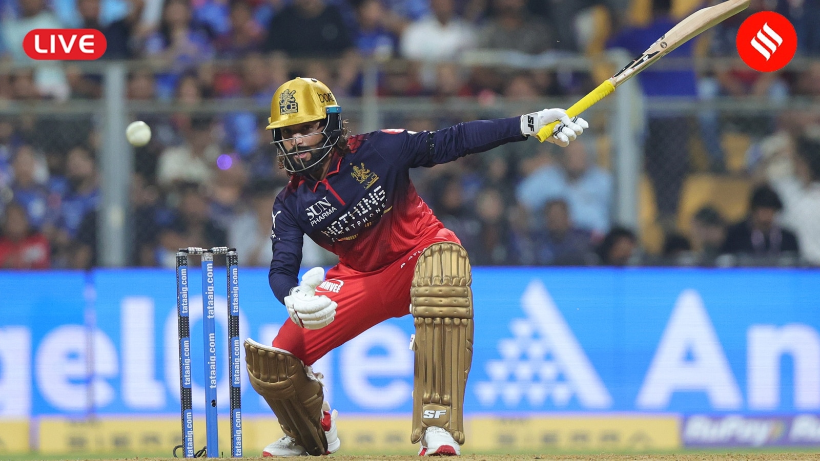 MI vs RCB LIVE Score, IPL 2026: Kohli’s struggle ends; RCB look to fly with Patidar, David