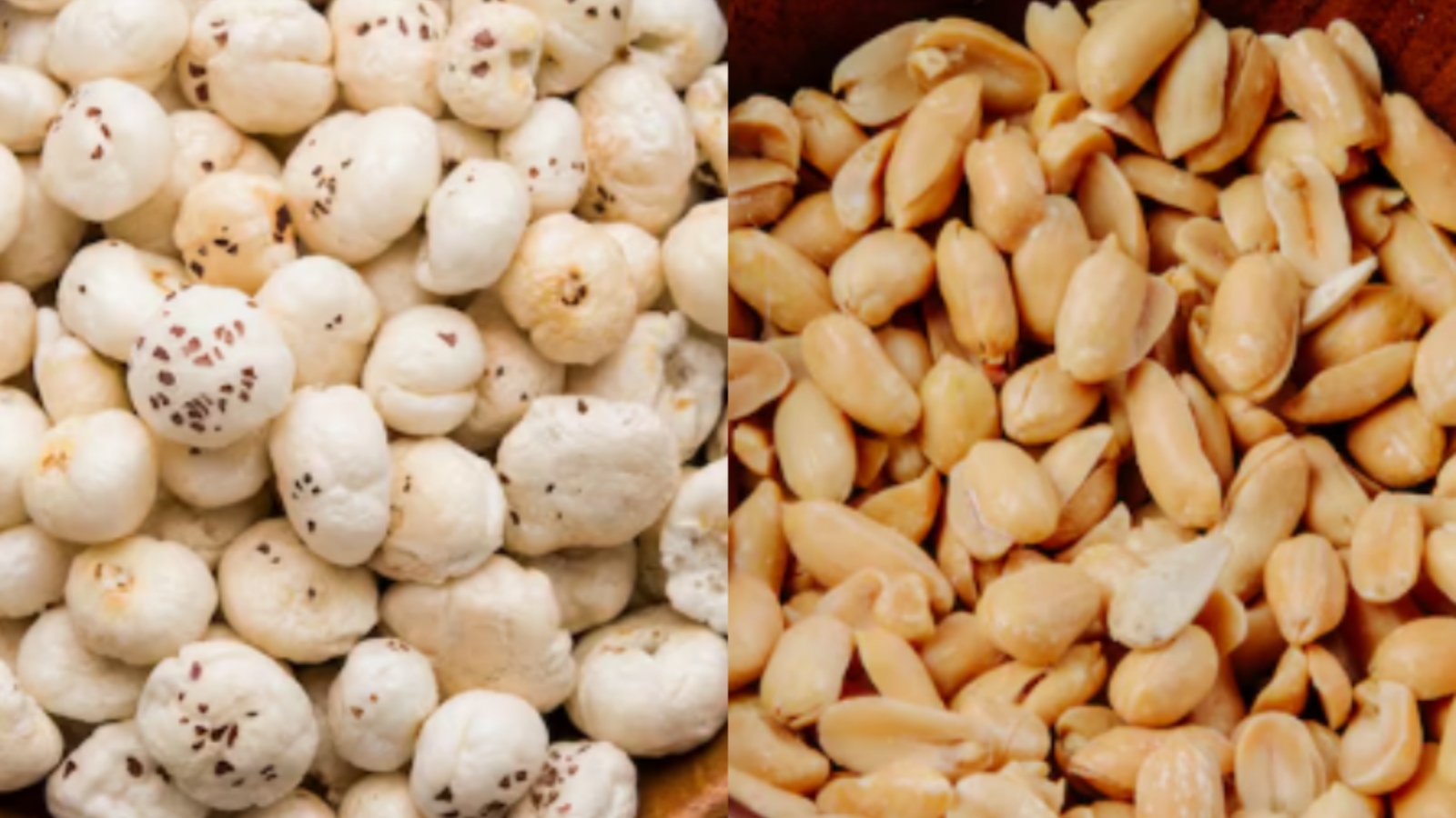 Peanuts vs makhana: Which one should you snack on for weight loss?