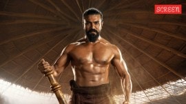 Ram Charan in his upcoming film Peddi