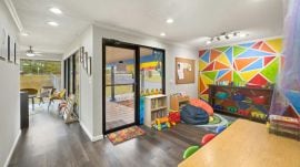 Police said that the raid uncovered children allegedly tied up and injured, with officials citing evidence of mistreatment at the childcare centre.