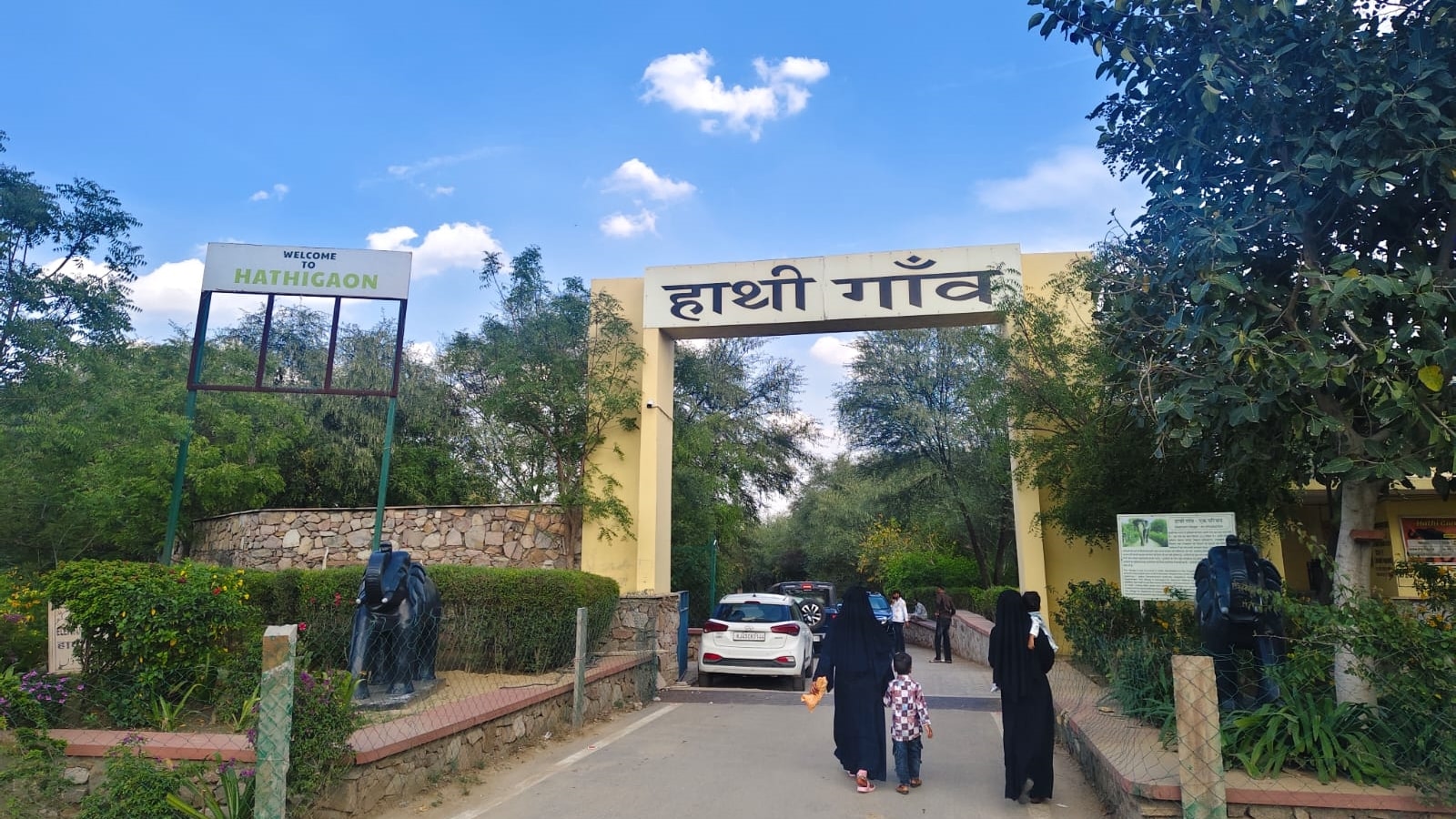 In Jaipur, a ‘pink’ elephant, a video — and a storm that followed