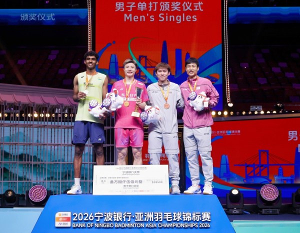 Ayush Shetty, Ayush Shetty Badminton Asia Championships, Ayush Shetty Badminton Championships, PV Sindhu, Srikanth Kidambi, Prannoy H S, badminton, Indian express news, current affairs