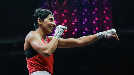 On Tuesday, Preeti notched yet another feather to her cap, picking up a unanimous 5-0 decision victory over Im Ae-ji, the first-ever South Korean woman to ever win a boxing medal at the Olympics. (File)