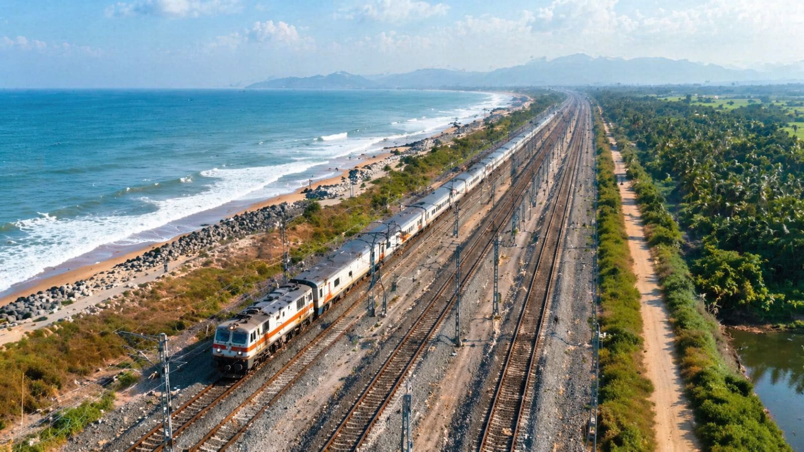 Railways plans four-line corridor along coastal Odisha to decongest Howrah-Chennai route