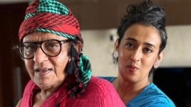 Ranjeet with daughter Divyanka