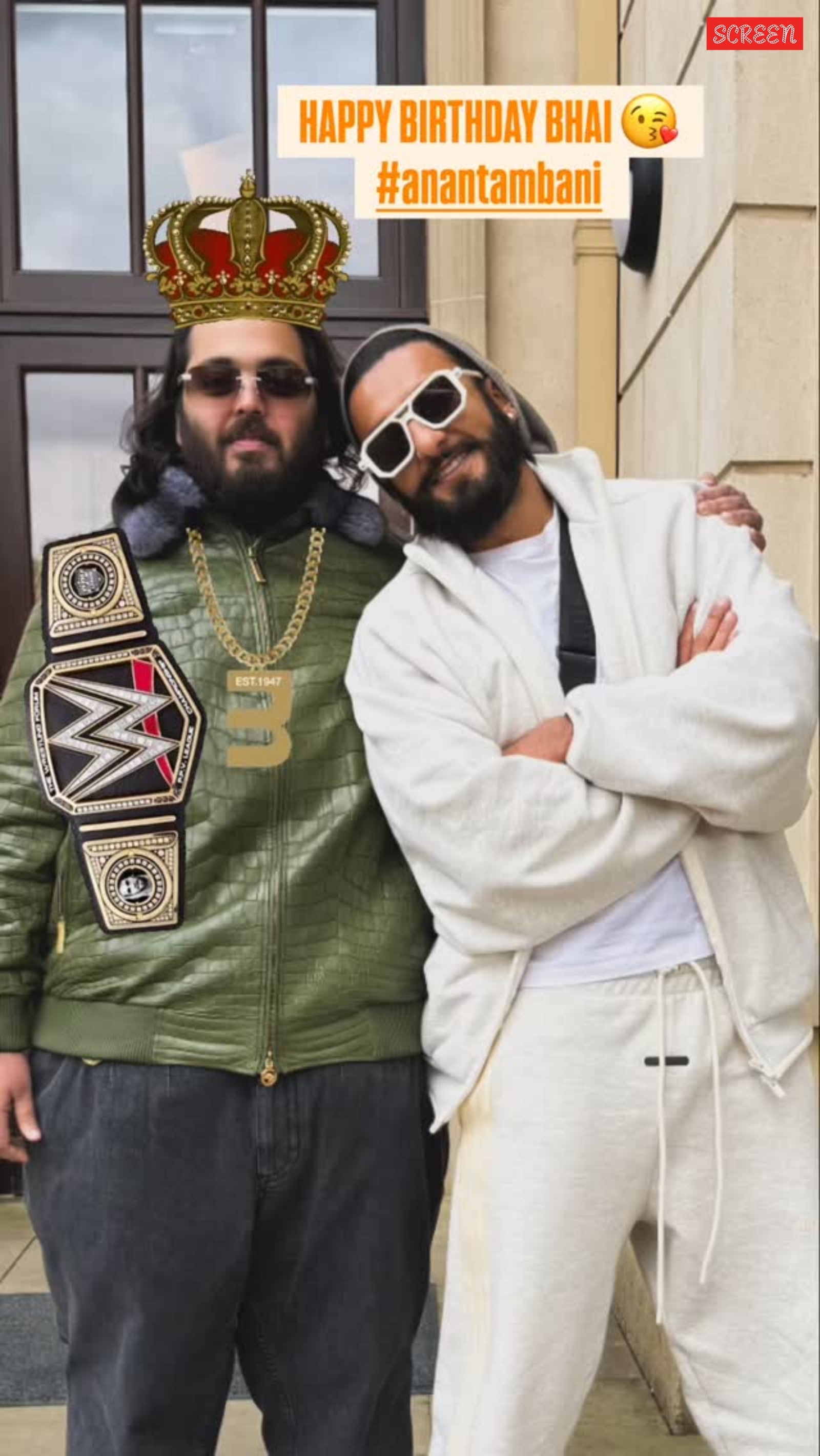ranveer anant ambani