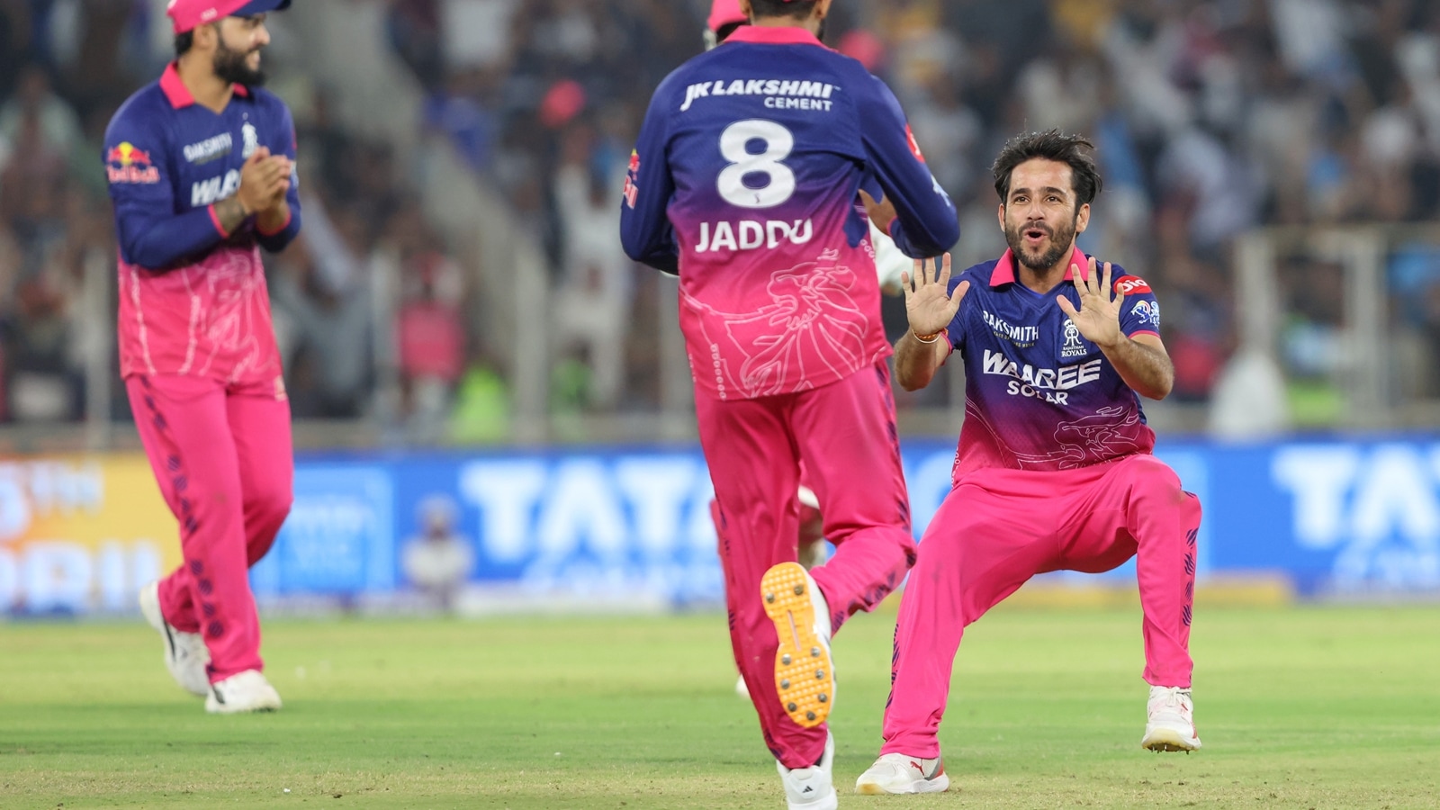 Bishnoi, who removed the well-set Sai Sudharsan for 73 and later also dismissed Washington Sundar for four runs, said that he was looking to make full use of the longer boundaries against both southpaws, and the plan worked on Saturday. (BCCI/CREIMAS Photo)