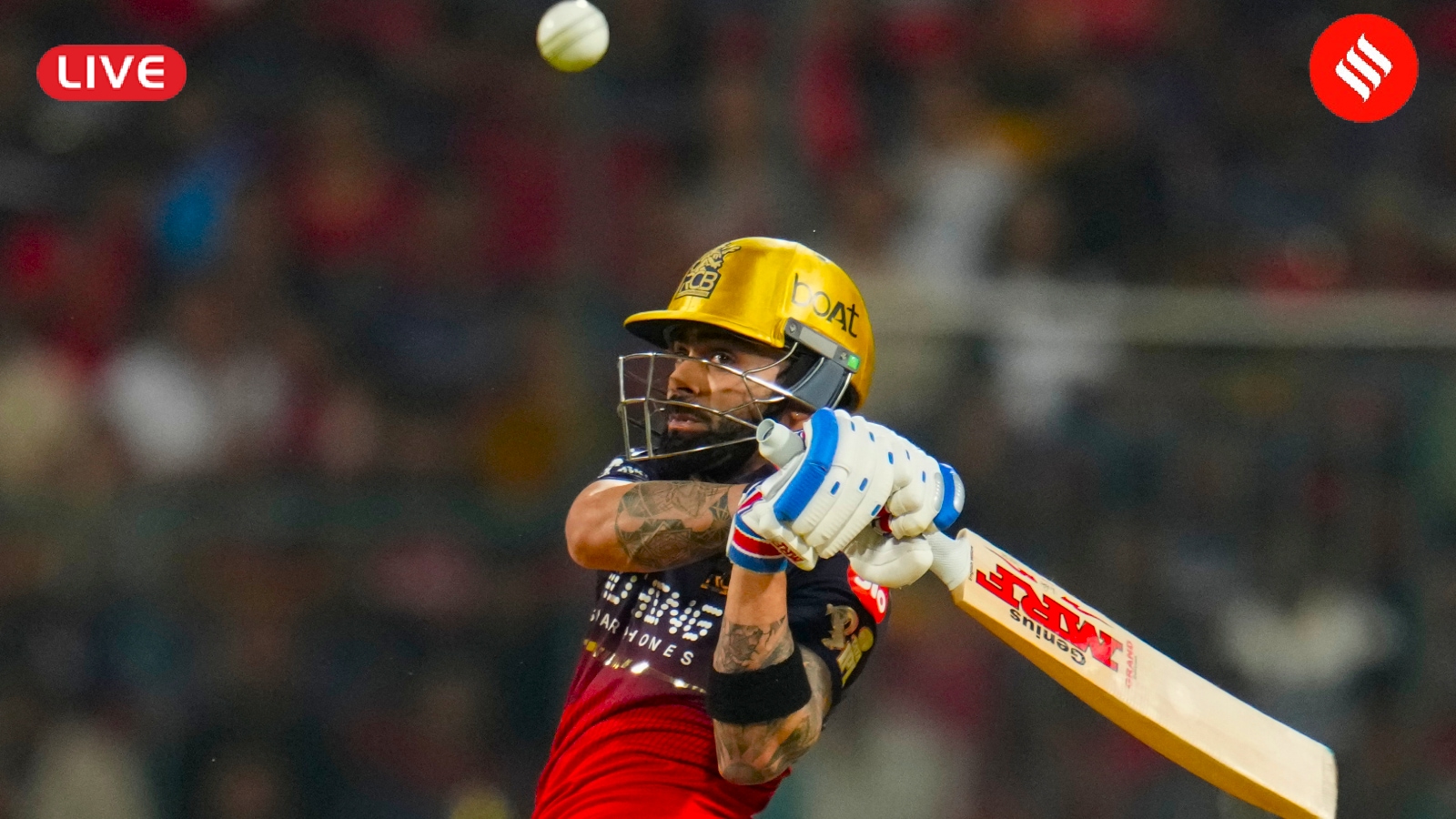 RCB vs DC Live Score, IPL 2026: Virat Kohli departs for 18-ball 30; RCB are 51/1 in 6th over