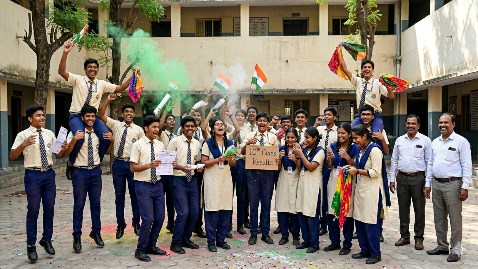 Lokesh Nara declares AP SSC 10th Results ߪ 85.25% students pass