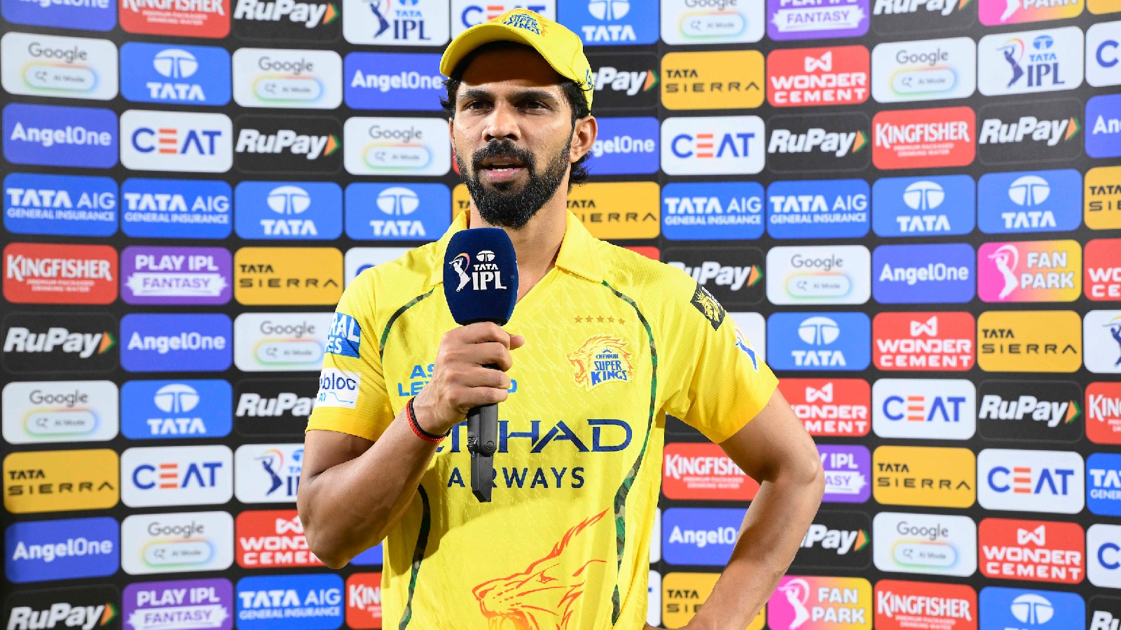  Chennai Super Kings captain Ruturaj Gaikwad lamented the poor middle-overs batting against SRH. (CREIMAS)