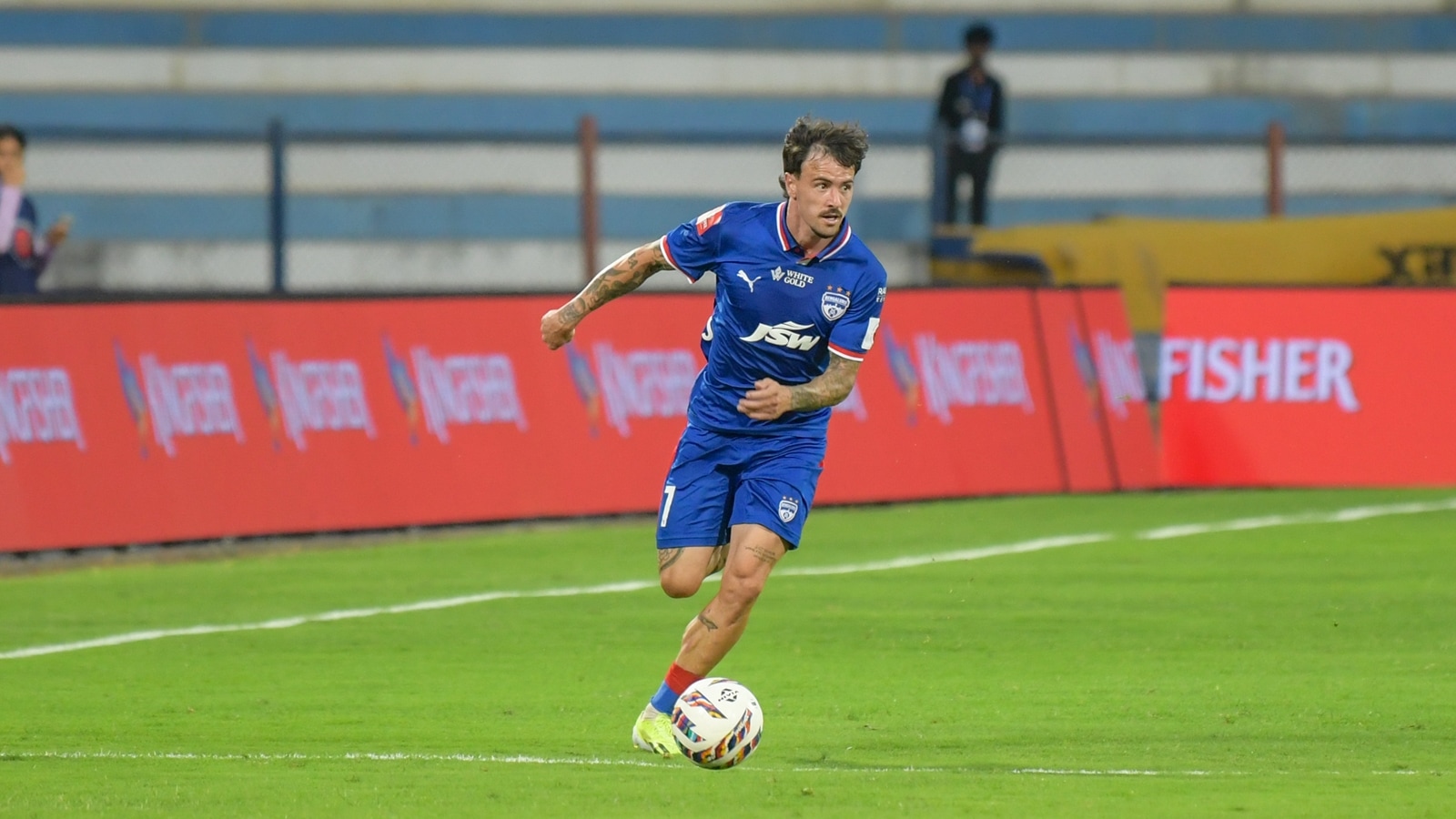 Ryan Williams in action for Bengaluru FC. (Image Credit: Bengaluru FC)