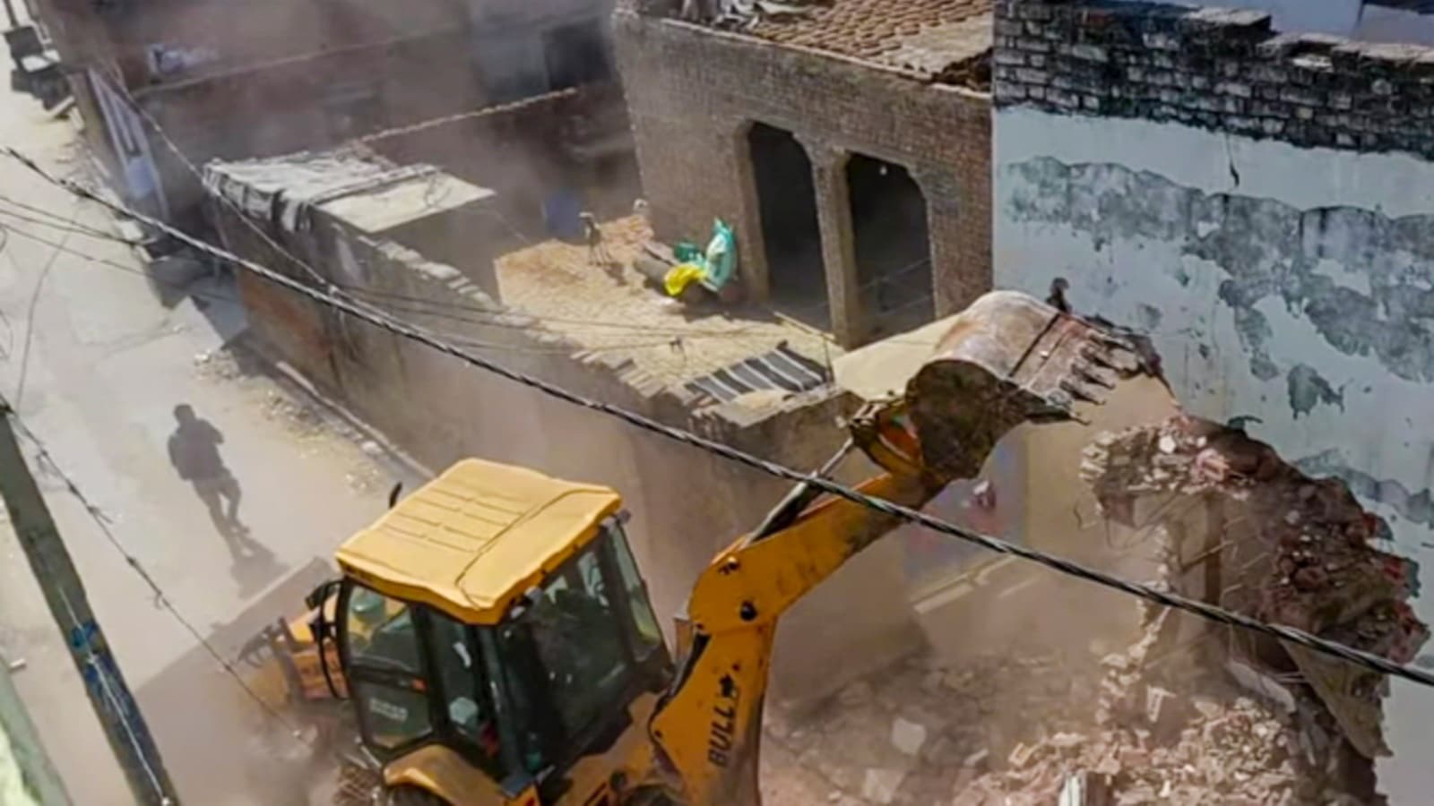 Religious structures built ‘illegally’ on govt land demolished in Sambhal