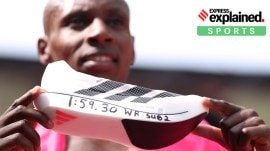 Sabastian Sawe, Sabastian Sawe Adidas Adizero Adios Pro Evo 3, Adidas Adizero Adios Pro Evo 3, Sawe’s sub-2 hour marathon, Indian express explained, explained news, current affairs