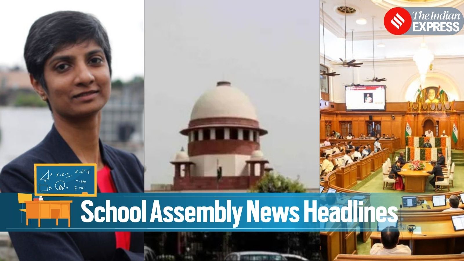 Today News Headlines for School Assembly, April 07, 2026: Menaka Guruswamy becomes India’s first openly queer MP; Delhi assembly security breach and more