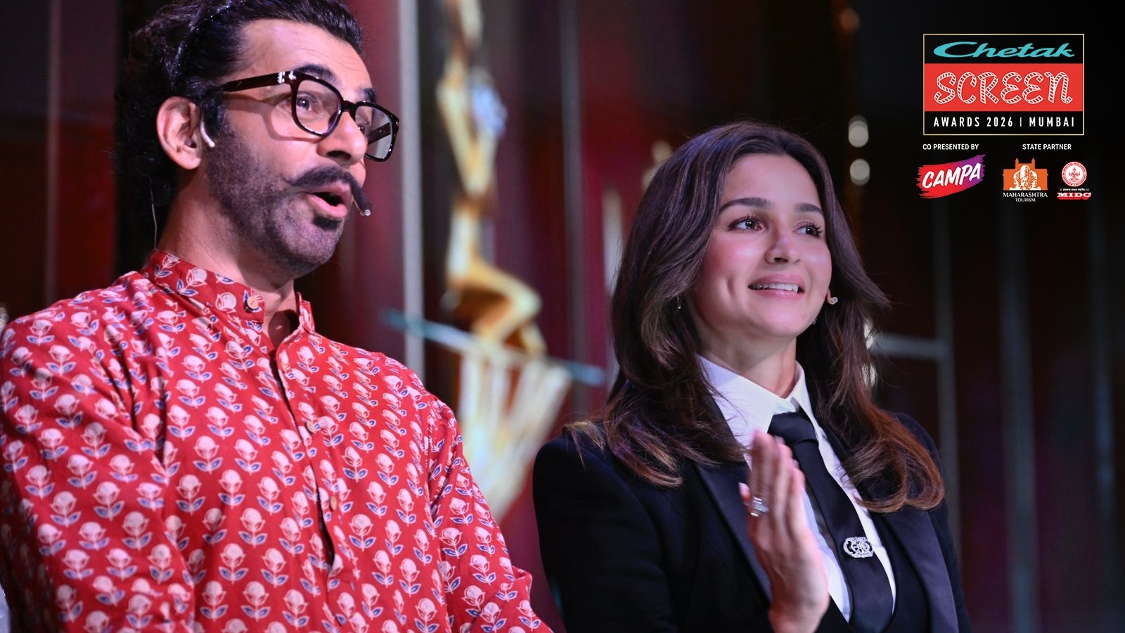 सुनील ग्रोवर और आलिया भट्ट चेतक स्क्रीन अवार्ड्स 2026 के मेजबान बने