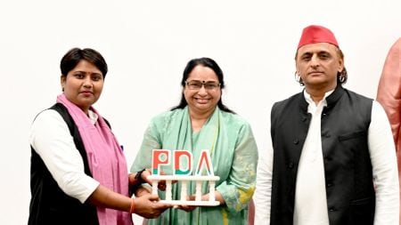 Seema Rajbhar SP Mahila Sabha chief
