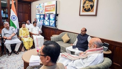 budget session, Lok Sabha productivity, Rajya Sabha productivity, budget session productivity, Lok Sabha, Rajya Sabha, women’s quota legislation, Women’s Reservation Bill, Delimitation 2026,Lok Sabha seat increase, Article 82 amendment, 2011 Census delimitation, new Parliament building capacity, Indian federalism, North-South political divide, seat allocation formula, Constitutional 131st Amendment Bill, Indian express news, current affairs