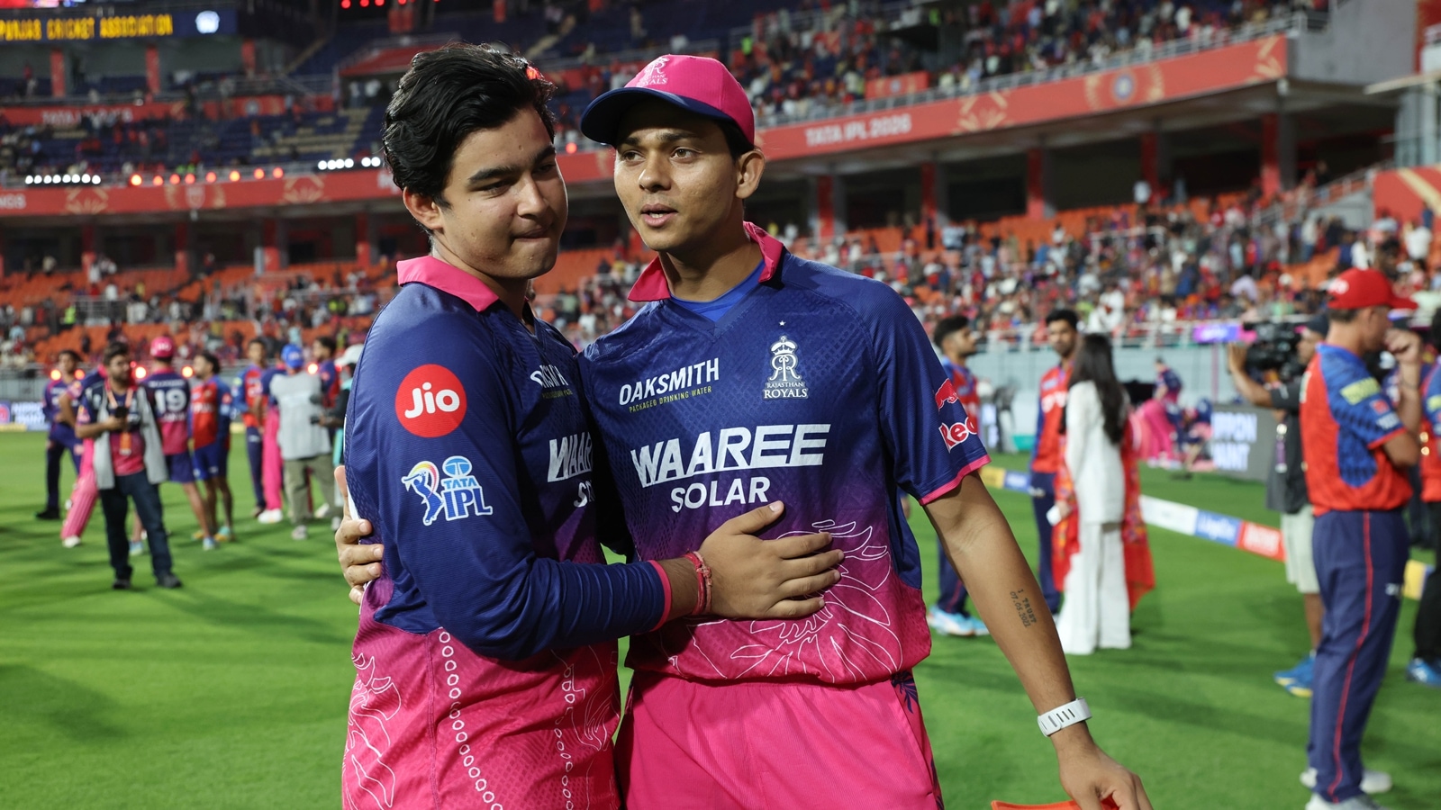 ‘I’m not old, just that Vaibhav is really young’: Yashasvi Jaiswal jokes