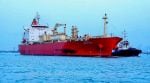 Navi Mumbai: Green Asha, an India-flagged LPG vessel that crossed the Strait of Hormuz, has moored at JNPA's liquid berth operated by BPCL-IOCL, in Navi Mumbai, Thursday, April 9, 2026. (PTI Photo) (PTI04_09_2026_000384B)