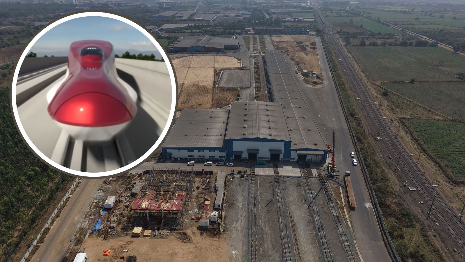 NHSRCL plans Surat rolling stock depot for Mumbai-Ahmedabad bullet train commissioning