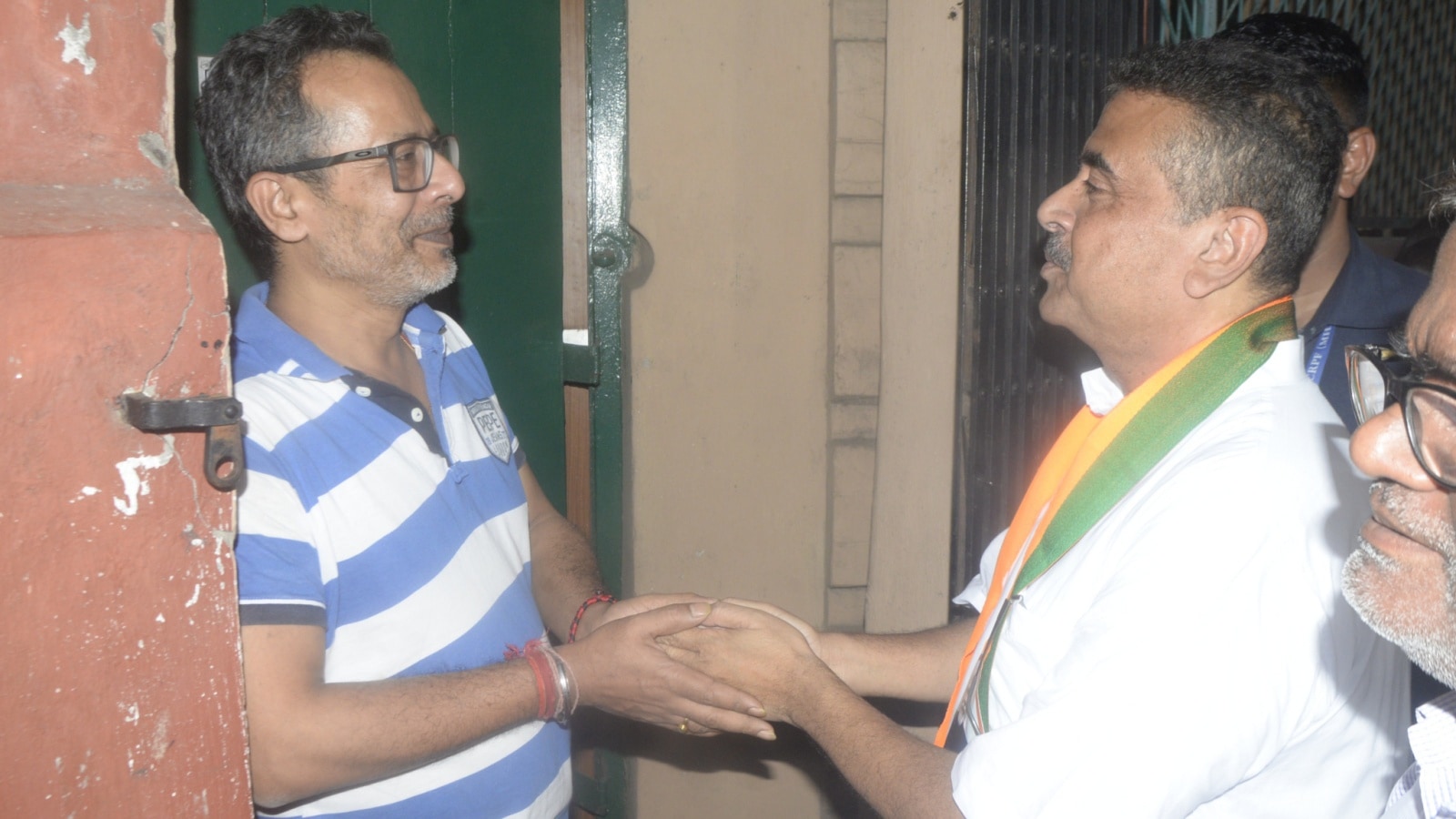 Suvendu Adhikari roadshow, Bhabanipur Assembly constituency, Suvendu Adhikari, West Bengal Assembly elections, West Bengal Assembly polls, West Bengal BJP, Indian express news, current affairs