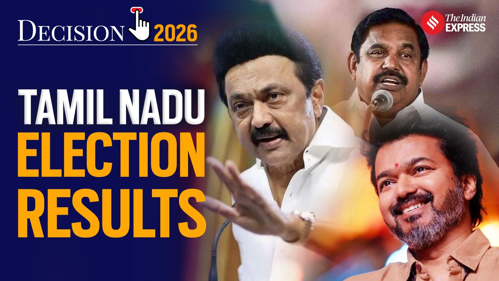 Tamil Nadu Assembly Election Results 2026 Winners: TVK leads with 109 seats, AIADMK at 63 – check constituencies-wise