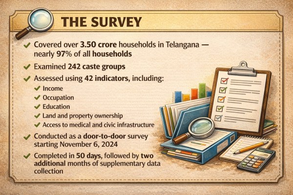 Telangana caste survey