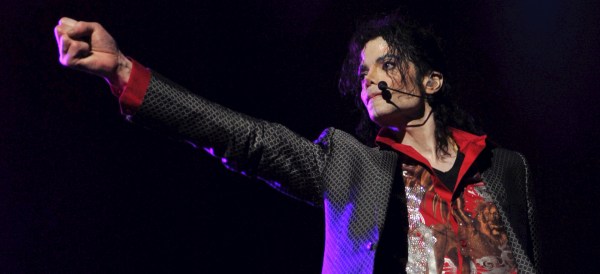 A still from Michael Jackson's This Is It.