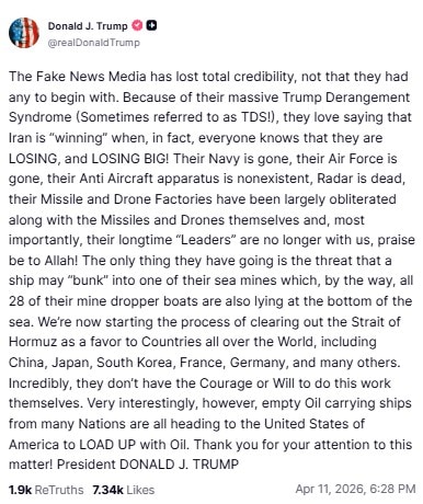 ट्रम्प सत्य सामाजिक