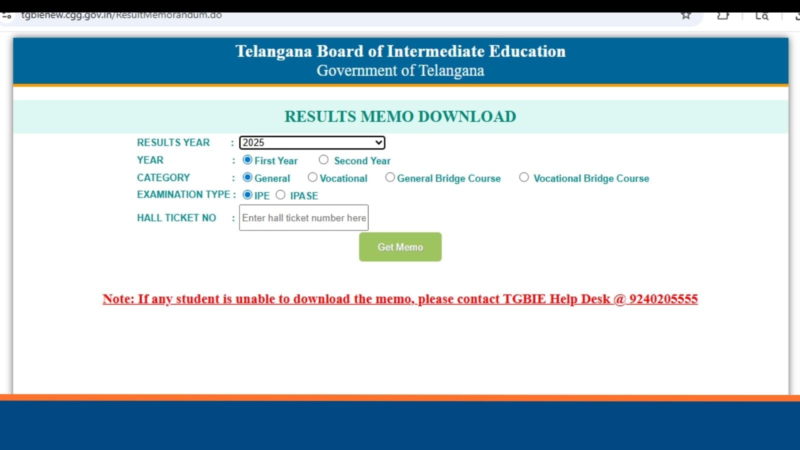 TGBIE TS Inter Results 2026: Official websites to check results – tgbie.cgg.gov.in, results.cgg.gov.in