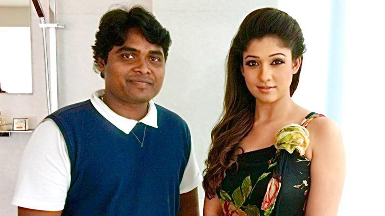 Umesh Pawar with Nayanthara