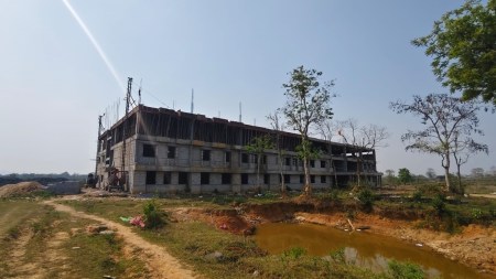 This isolated under-construction building in Jharkhand village hosted a ‘Rs 20-crore fraud’ operation