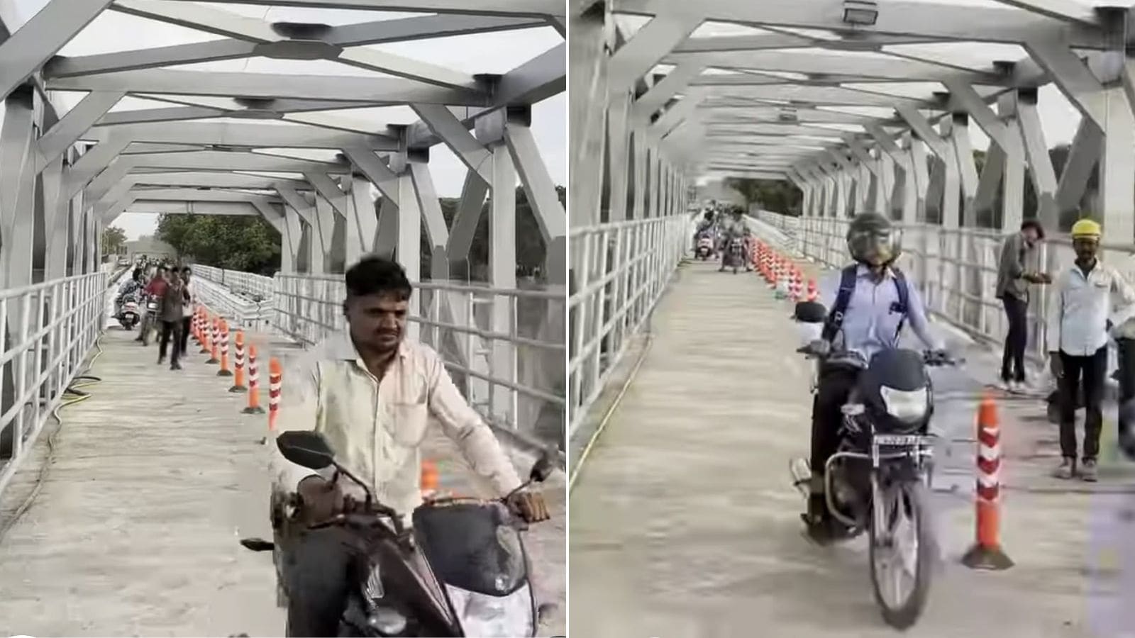 9 months after collapse that killed 22, restored Gambhira bridge opens for 2-wheeler traffic in Vadodara