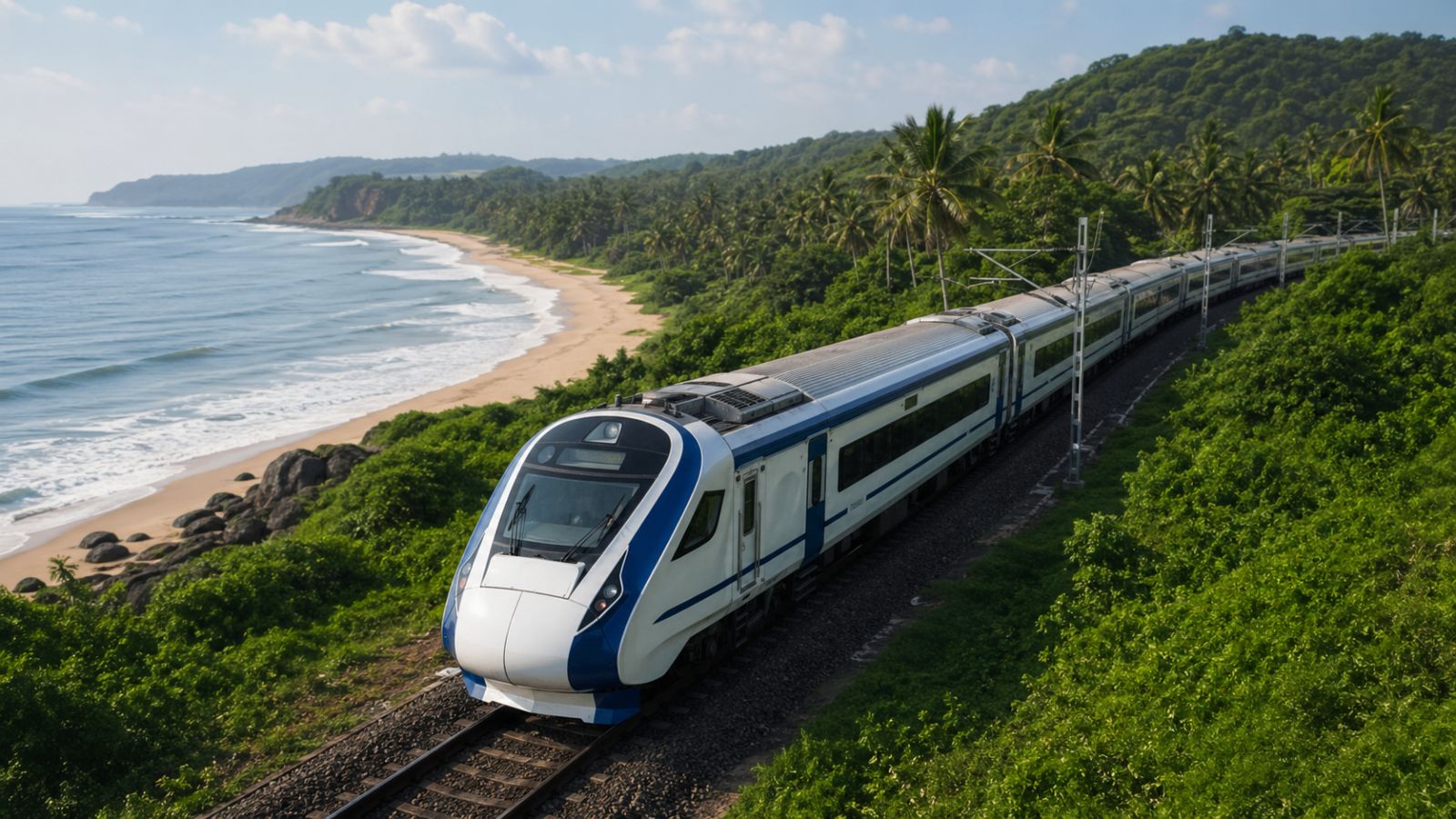 Mangaluru-Bengaluru Vande Bharat train launch is expected soon. (Image generated using AI)