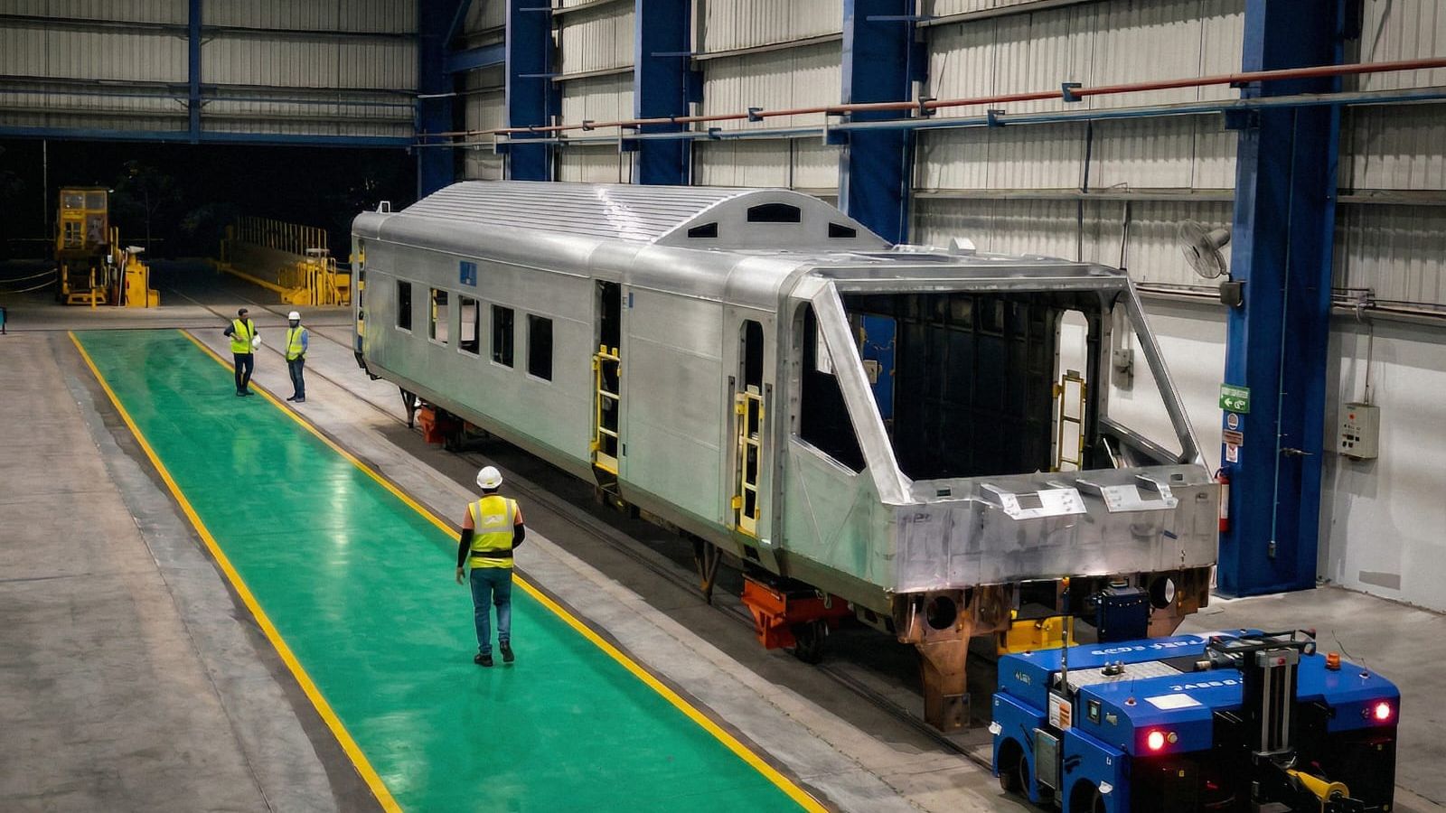 Vande Bharat Sleeper train: Indo-Russian JV ‘Kinet Railway Solutions’ completes first car body, prototype soon