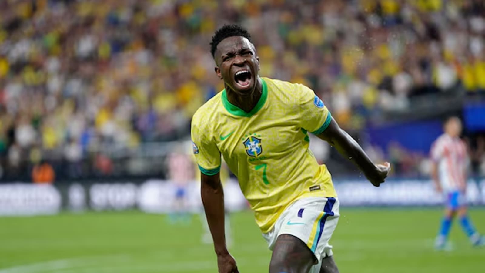 Despite the collab with Michael Jordan that meant the other jersey got all the attention. But the home jersey - a clean, reassuring Brazil yellow was released later (Reuters Photo)
