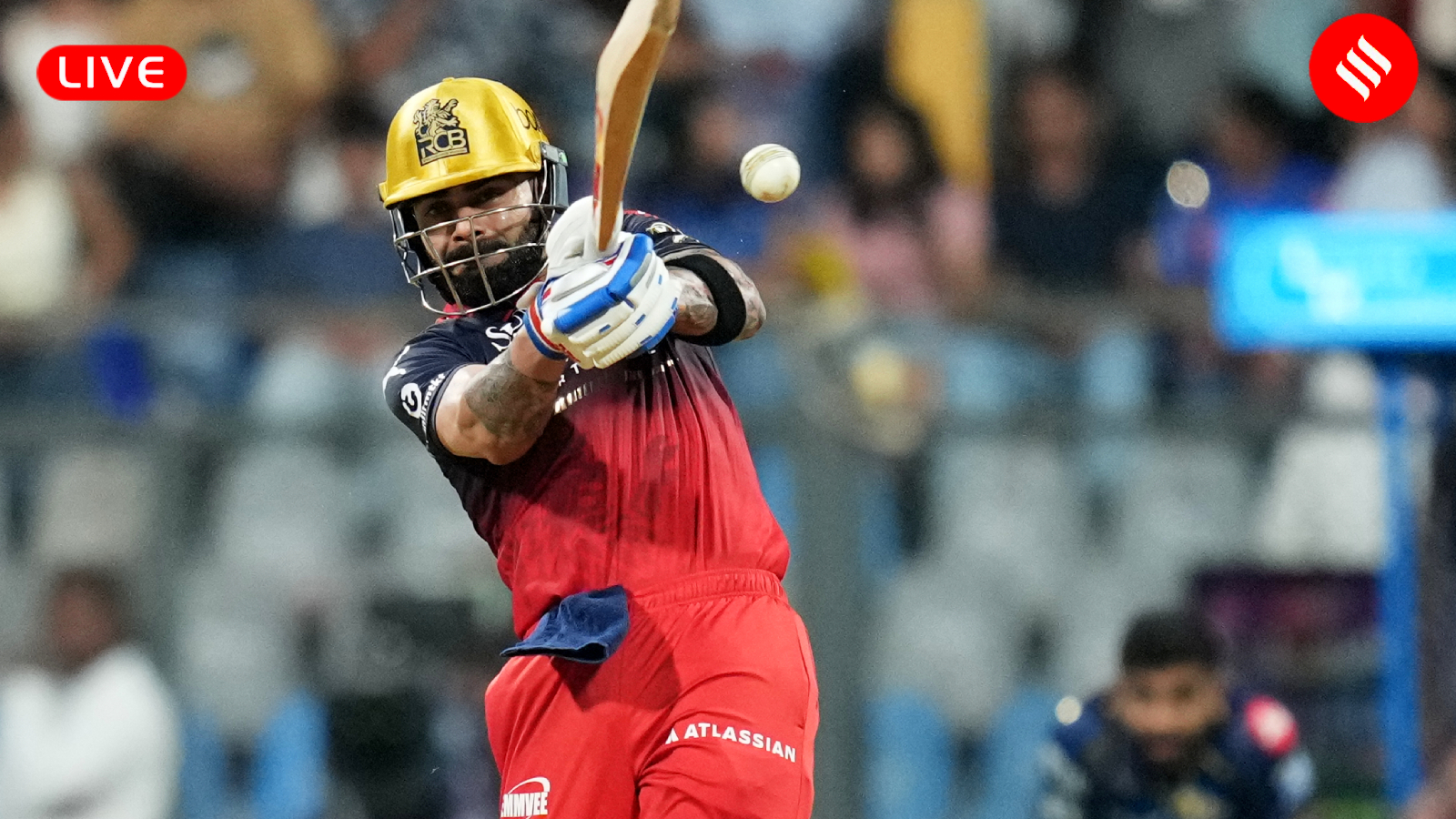 RCB vs GT IPL 2026 LIVE Score: Royal Challengers Bengaluru playing final game at Chinnaswamy Stadium this season