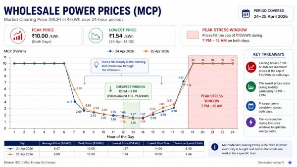 night power shortage